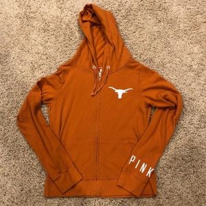 PINK Longhorns Zip Up!